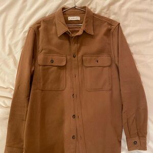 Everlane Men's Brown Shirt Buttondown